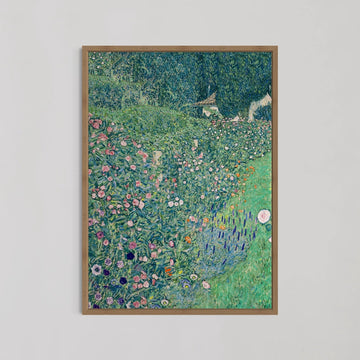 Italian Garden Wall Art by Gustav Klimt - Style My Wall