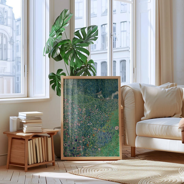 Italian Garden Wall Art by Gustav Klimt
