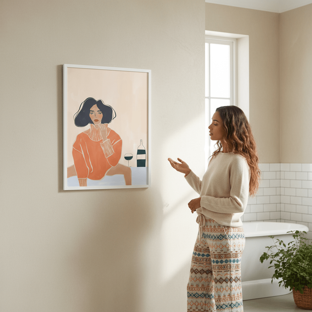 Its a Mood by Ivy Green Illustrations wall - art - picture - poster