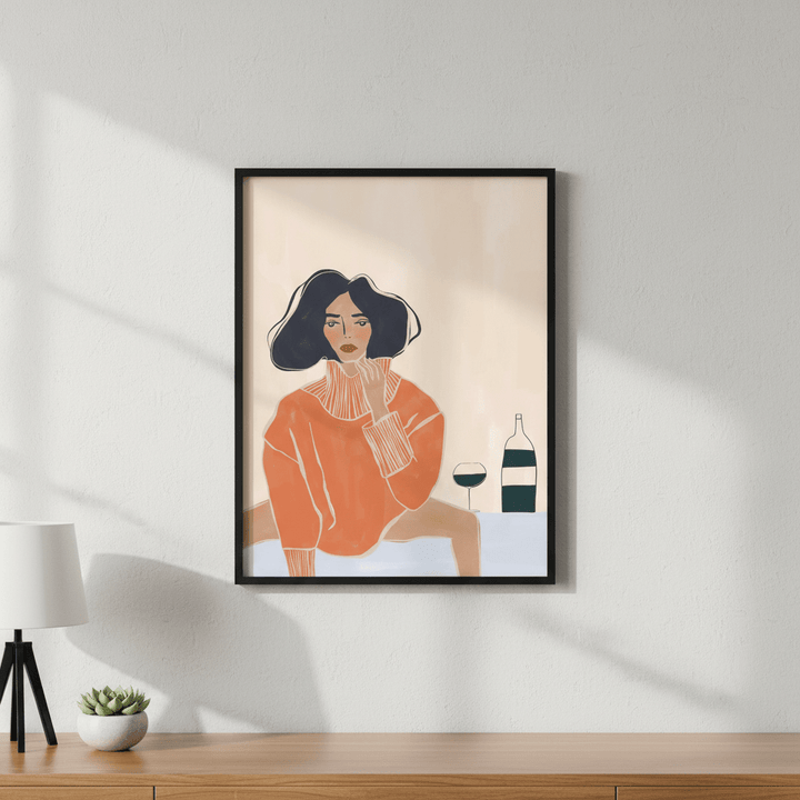 Its a Mood by Ivy Green Illustrations wall - art - picture - poster