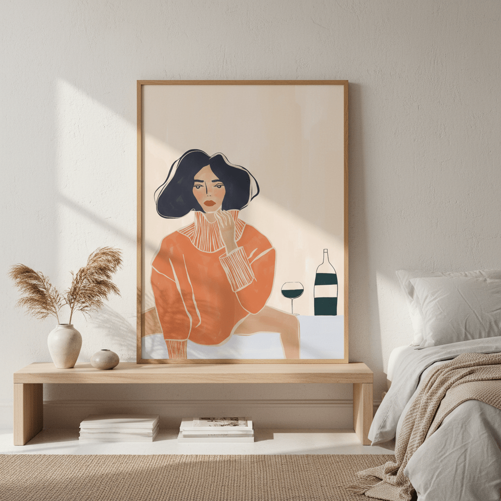 Its a Mood by Ivy Green Illustrations wall - art - picture - poster