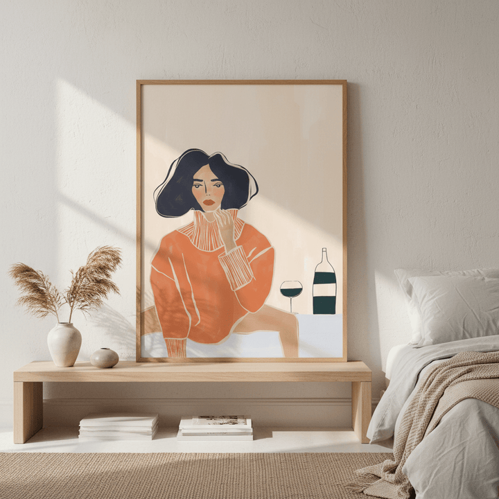 Its a Mood by Ivy Green Illustrations wall - art - picture - poster