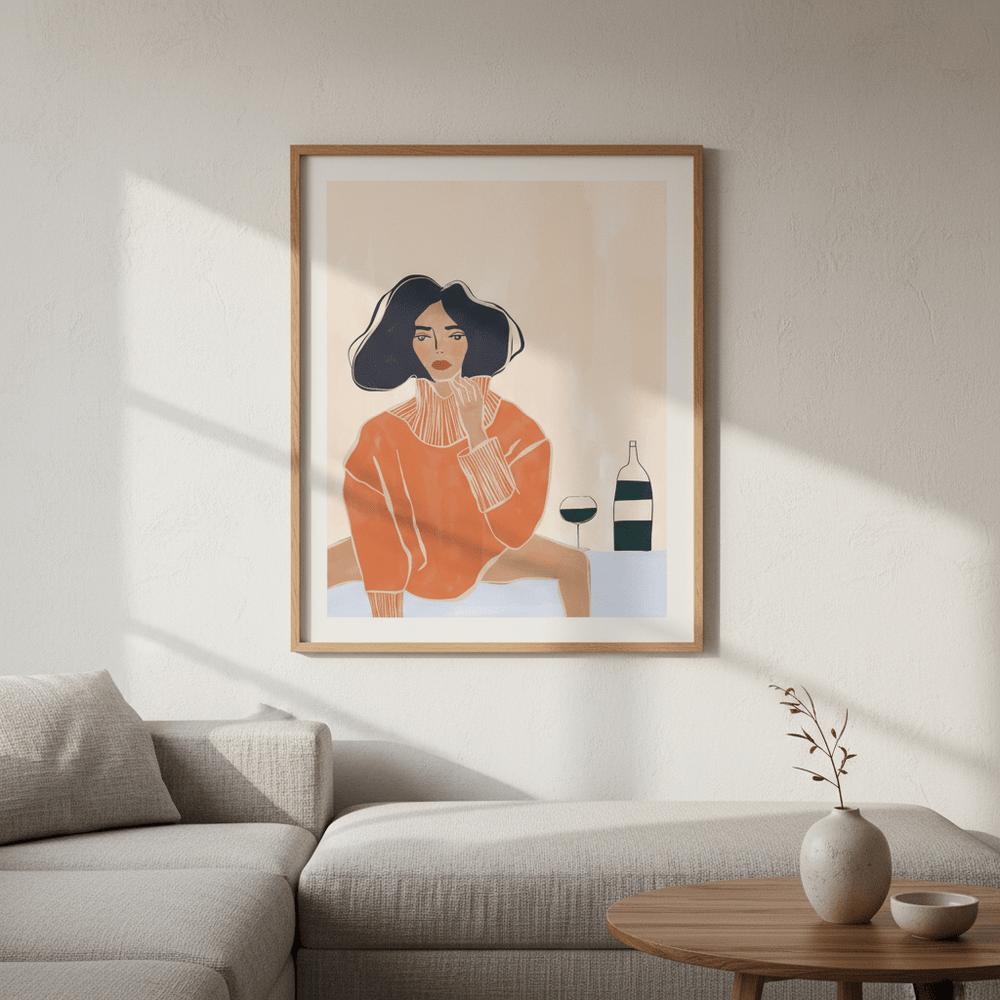Its a Mood by Ivy Green Illustrations wall - art - picture - poster
