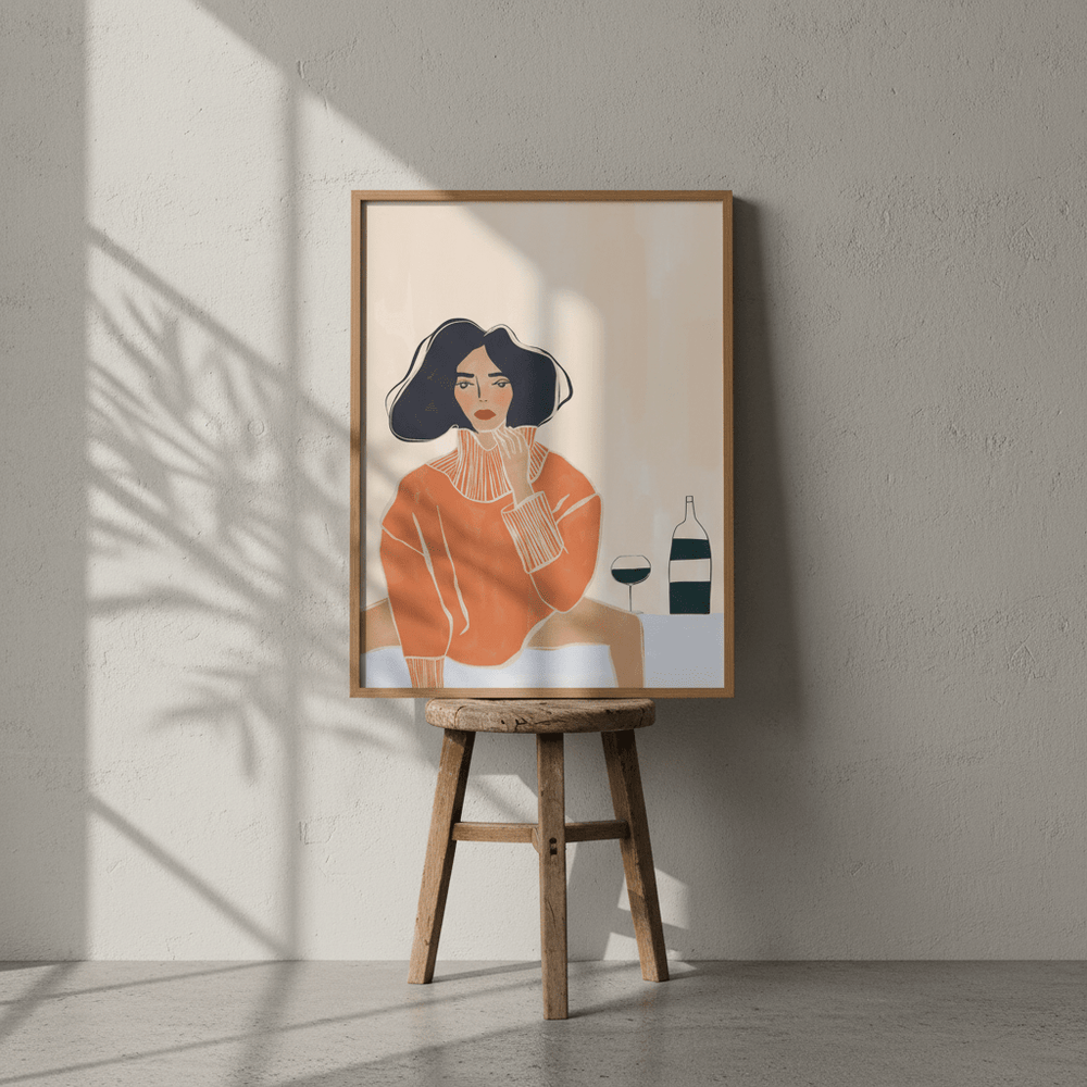 Its a Mood by Ivy Green Illustrations wall - art - picture - poster