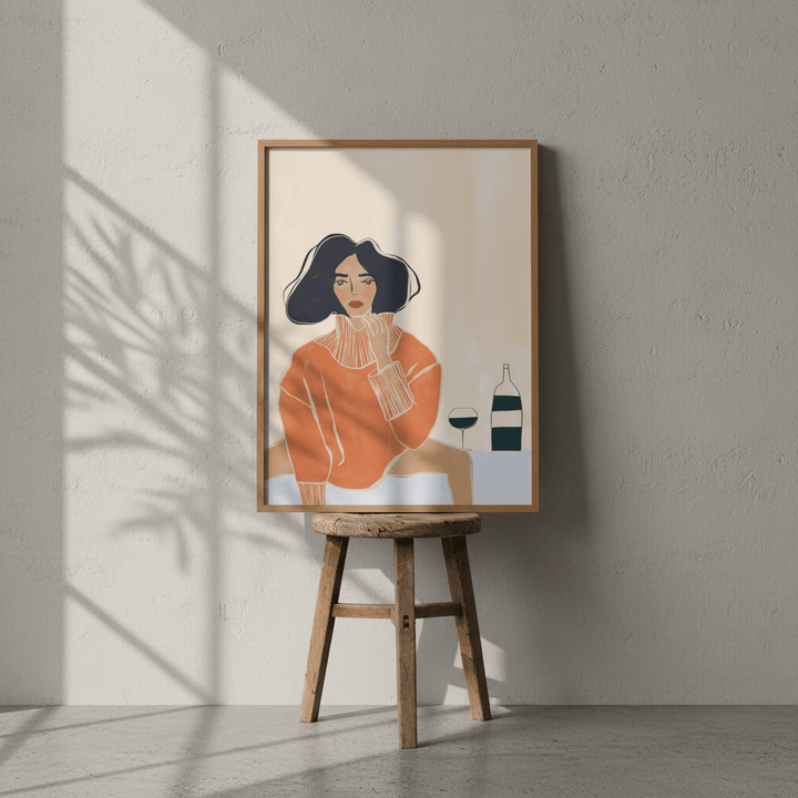 Its a Mood by Ivy Green Illustrations wall - art - picture - poster