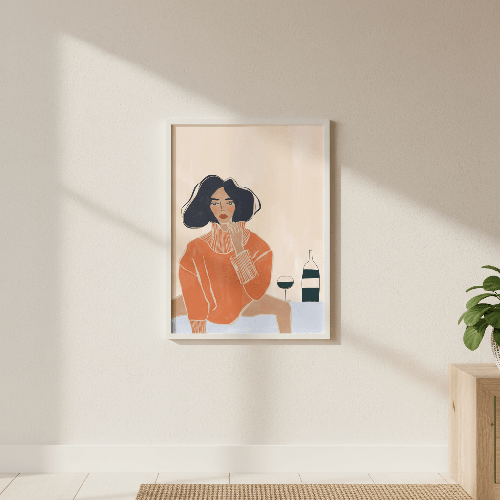 Its a Mood by Ivy Green Illustrations wall - art - picture - poster