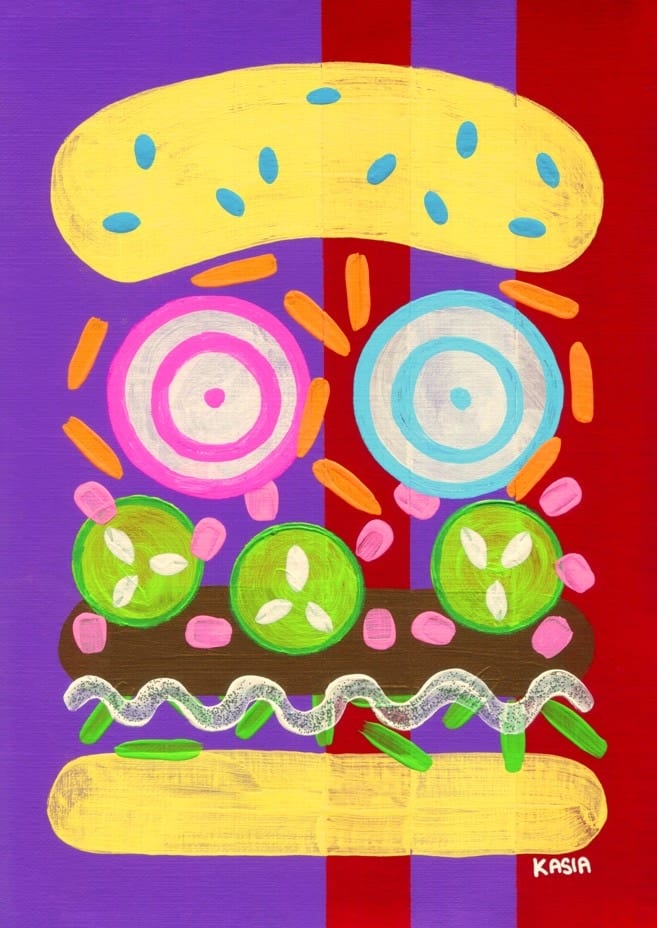 It'S Giving Burger By Kasia Sykus
