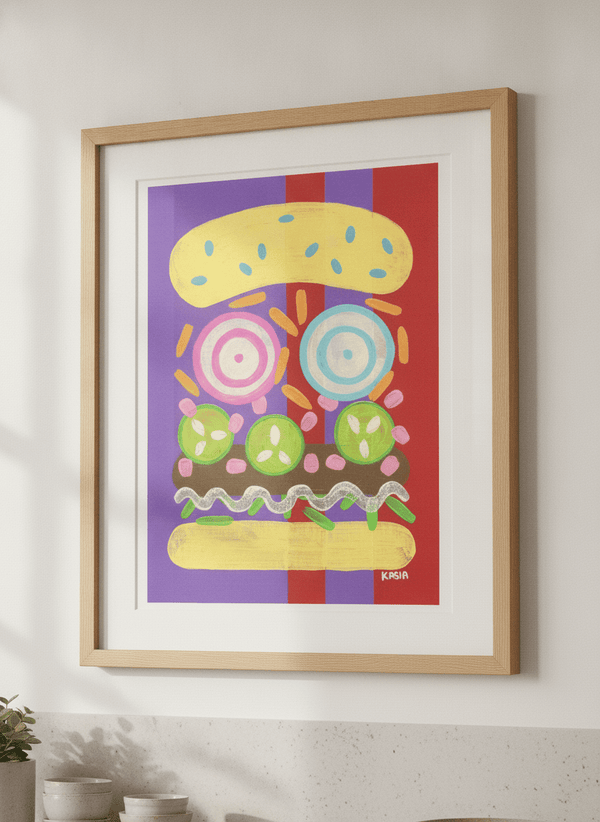 It'S Giving Burger By Kasia Sykus