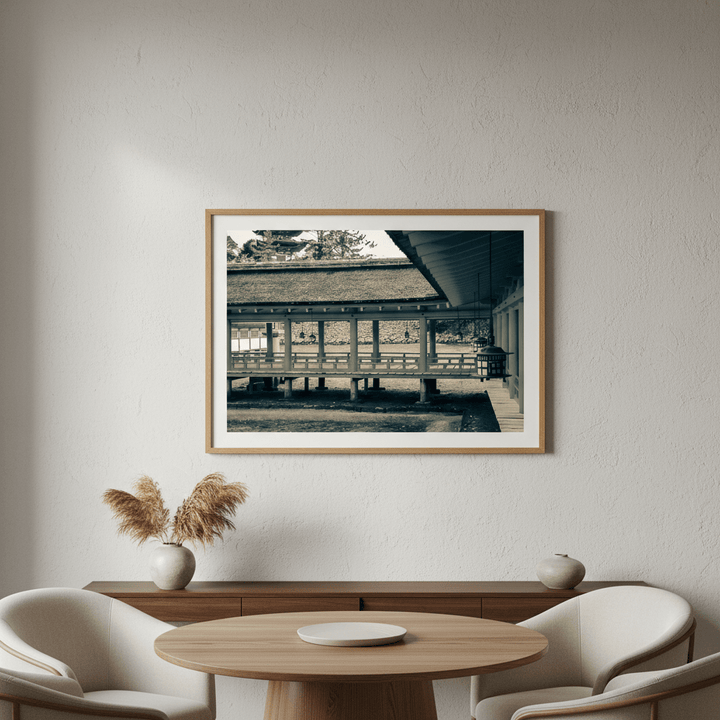 Itsukushima Shrine Boardwalk by Steven Scott wall - art - picture - poster
