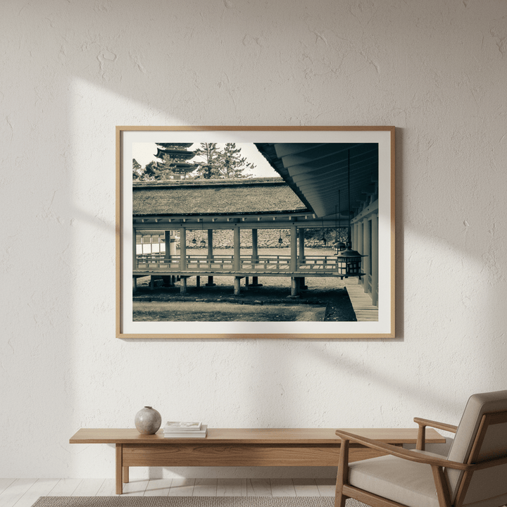 Itsukushima Shrine Boardwalk by Steven Scott wall - art - picture - poster