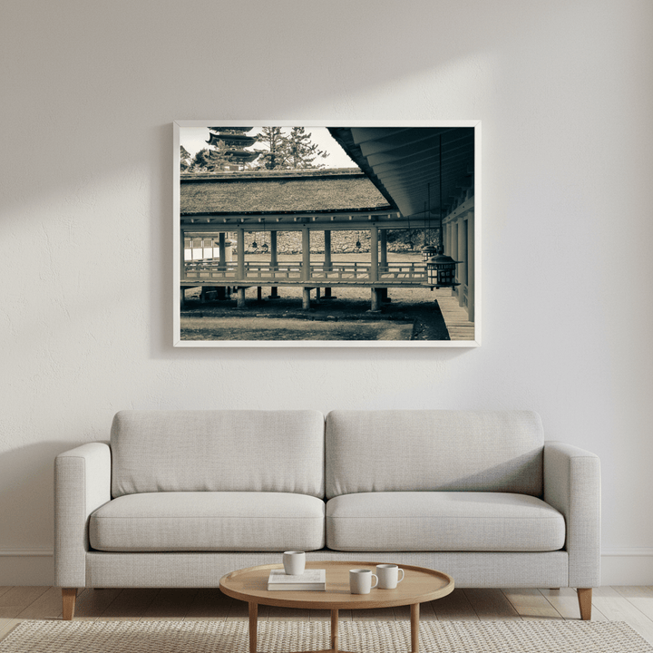 Itsukushima Shrine Boardwalk by Steven Scott wall - art - picture - poster