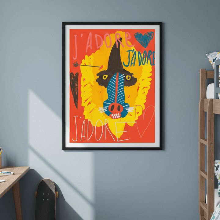 J'Adore by Nastasiia Samokhina wall - art - picture - poster