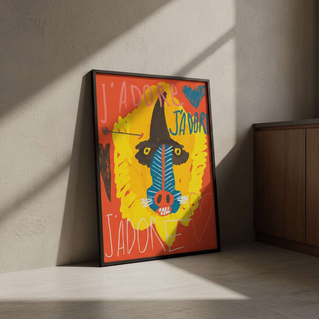 J'Adore by Nastasiia Samokhina wall - art - picture - poster