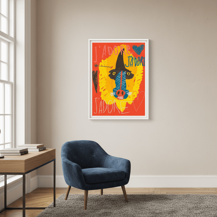 J'Adore by Nastasiia Samokhina wall - art - picture - poster