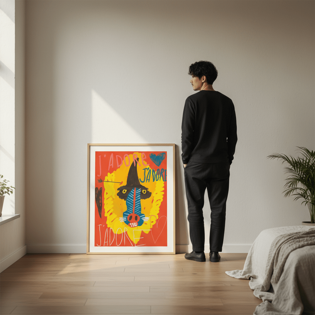 J'Adore by Nastasiia Samokhina wall - art - picture - poster