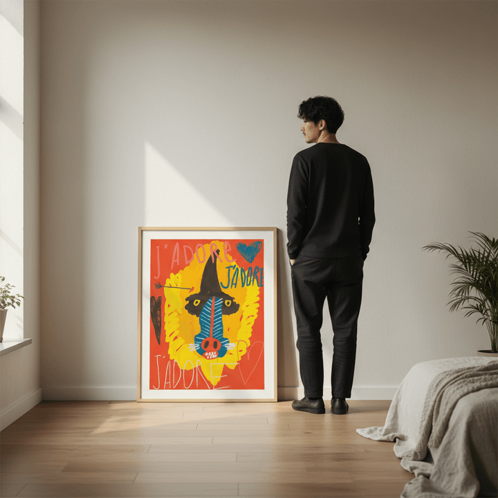 J'Adore by Nastasiia Samokhina wall - art - picture - poster