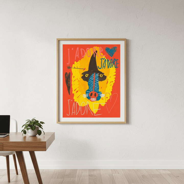 J'Adore by Nastasiia Samokhina wall - art - picture - poster