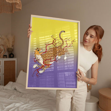 Japan Leo by Lisa Goebel wall - art - picture - poster