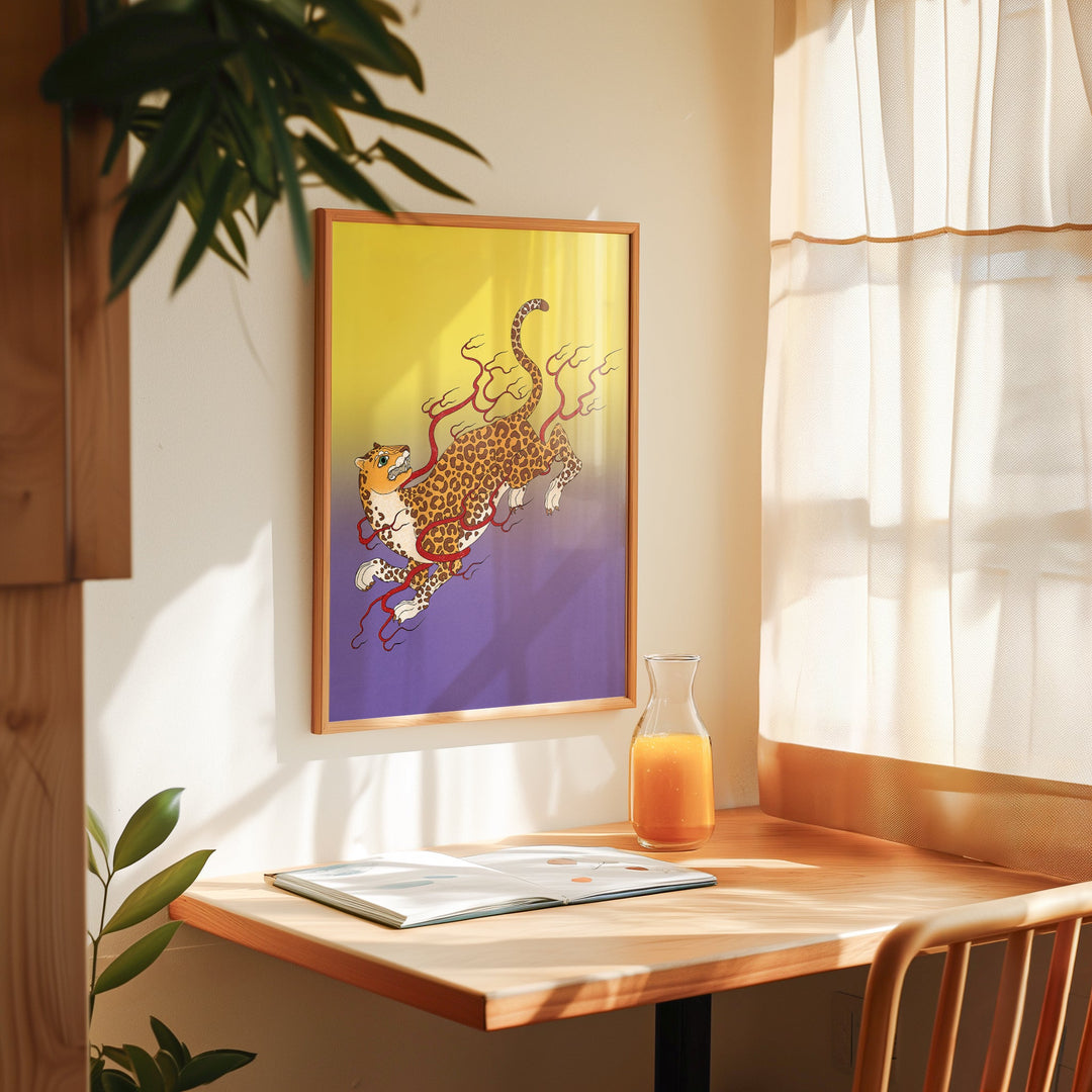 Japan Leo by Lisa Goebel wall - art - picture - poster