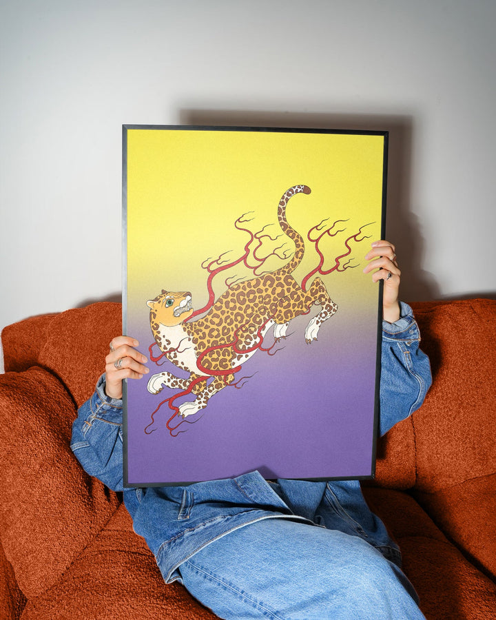 Japan Leo by Lisa Goebel wall - art - picture - poster