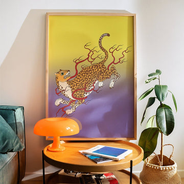Japan Leo by Lisa Goebel wall - art - picture - poster