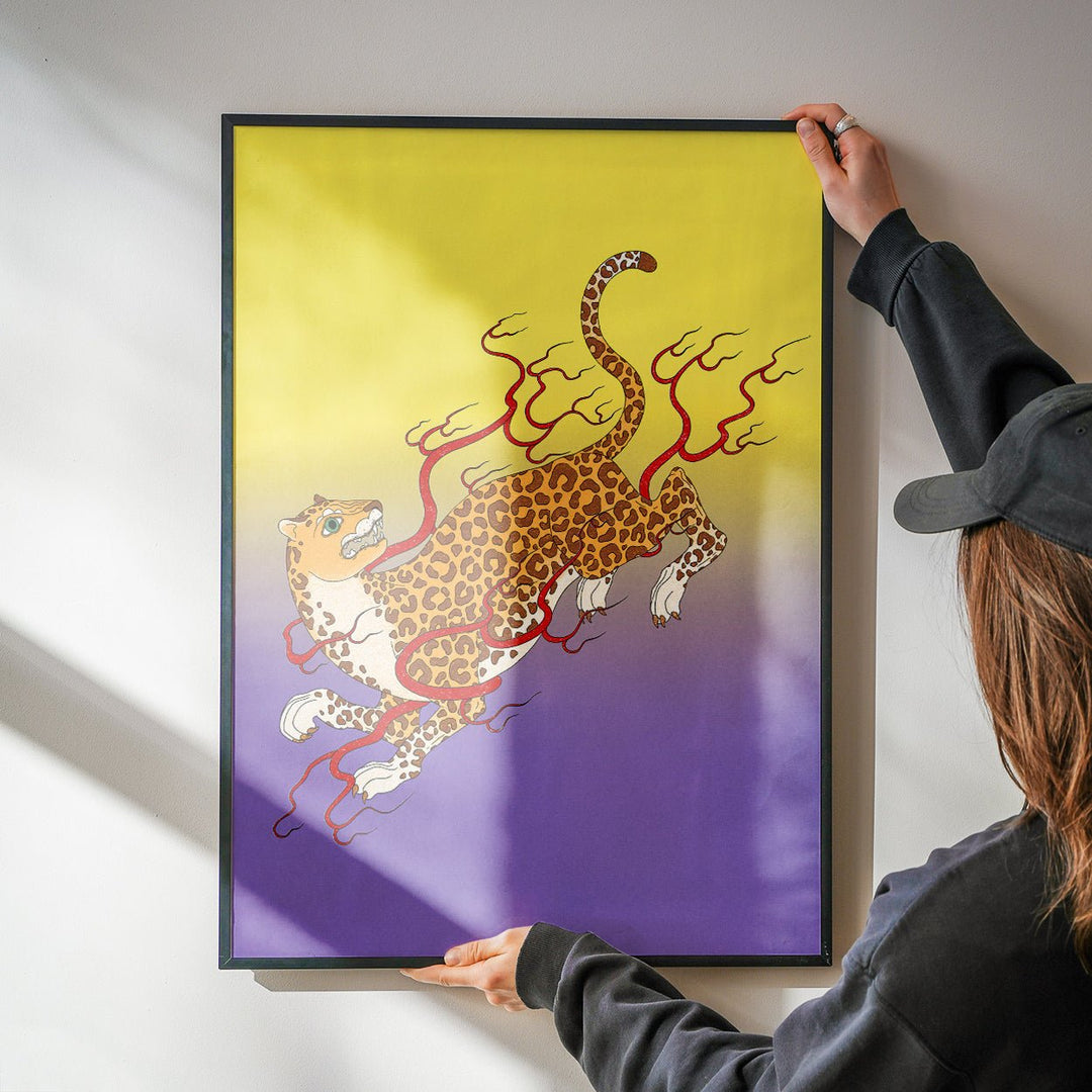 Japan Leo by Lisa Goebel wall - art - picture - poster