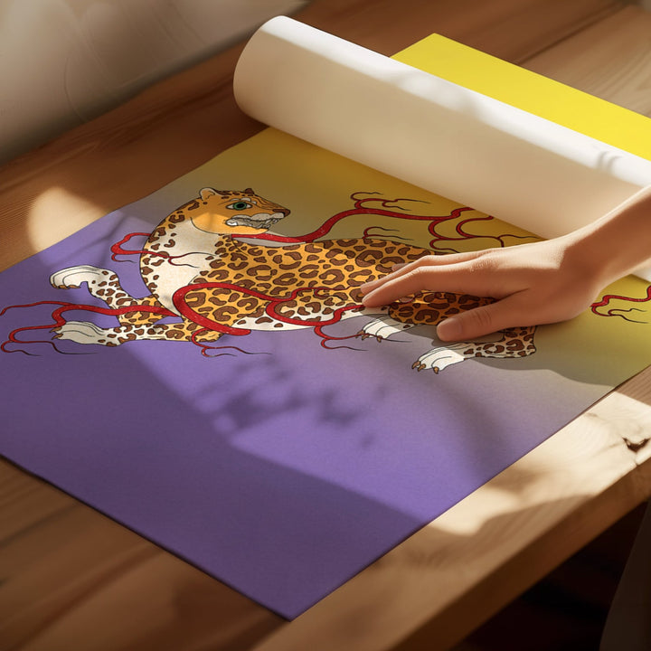 Japan Livin LaVideo Leo Set of 2 Prints by Lisa Goebel wall - art - picture - poster