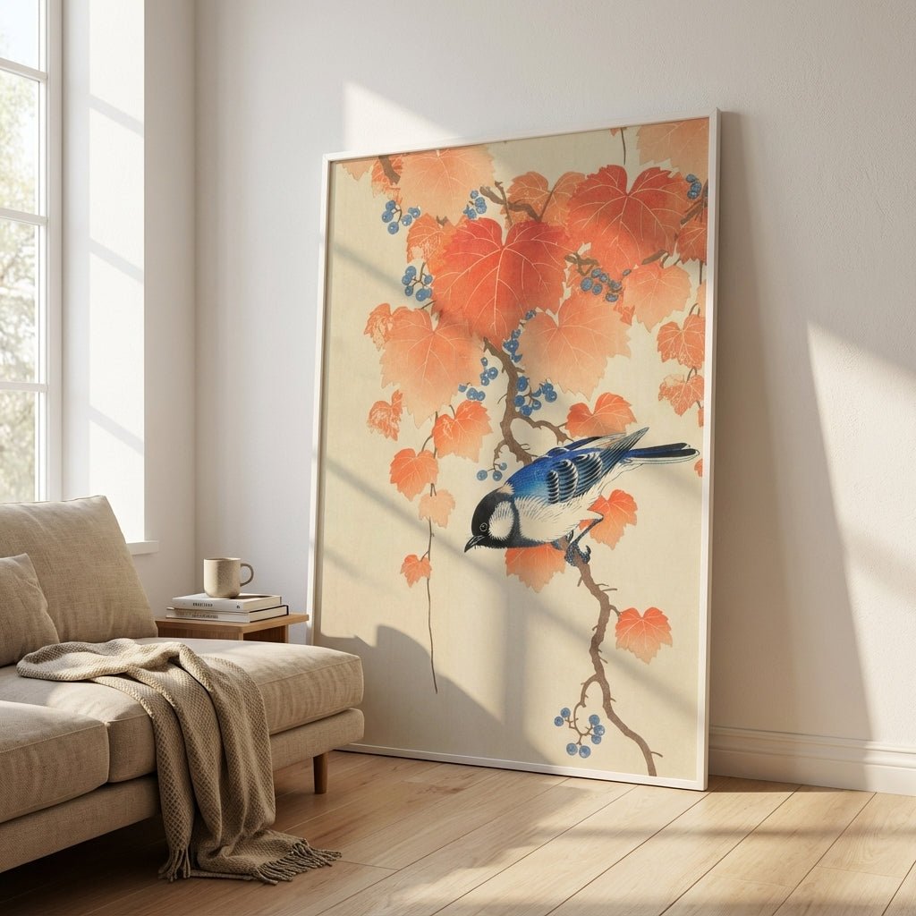 Japanese Bird by Ohara Koson wall - art - picture - poster