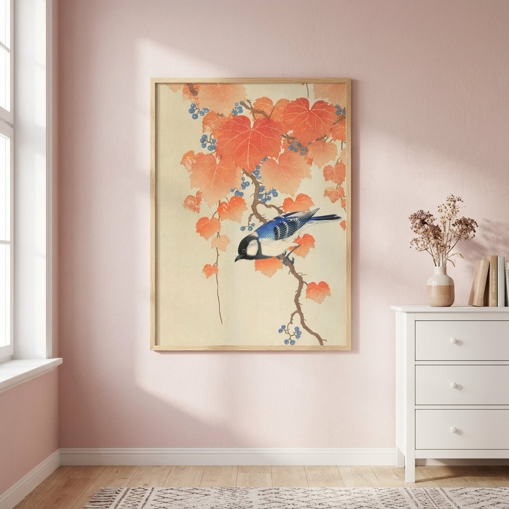 Japanese Bird by Ohara Koson wall - art - picture - poster