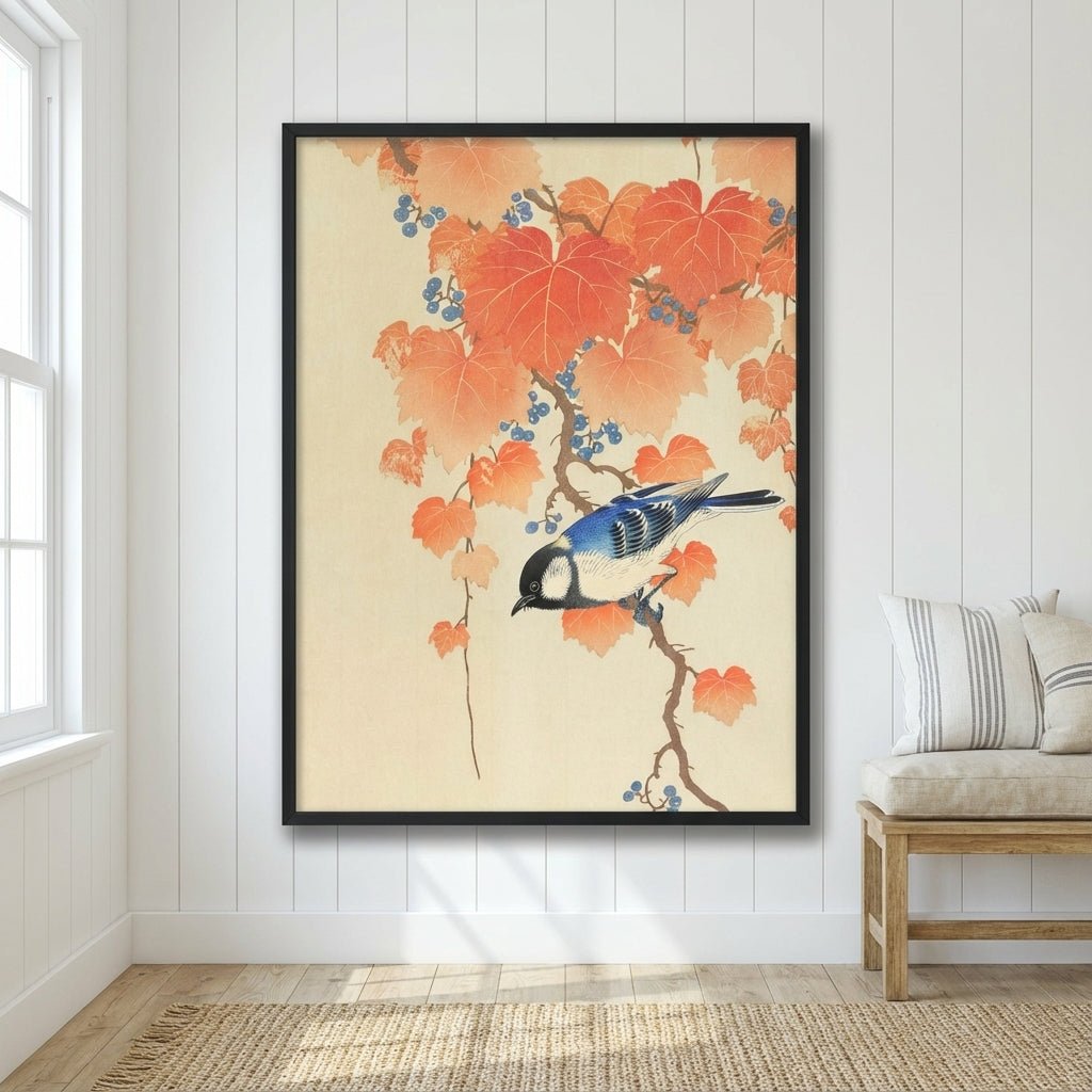 Japanese Bird by Ohara Koson wall - art - picture - poster