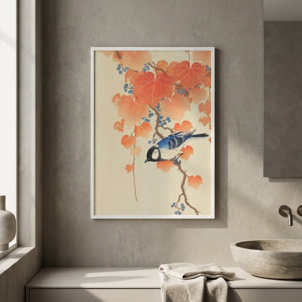 Japanese Bird by Ohara Koson wall - art - picture - poster