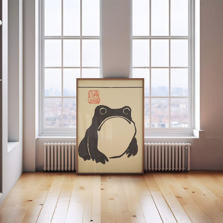 Japanese Frog Wall Prints by Matsumoto Hoji - Style My Wall