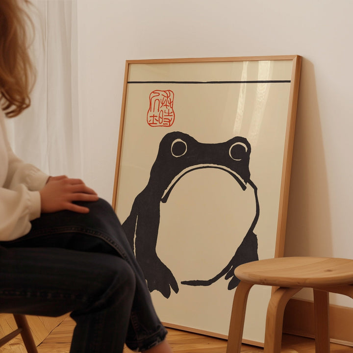 Japanese Frog Wall Prints by Matsumoto Hoji - Style My Wall