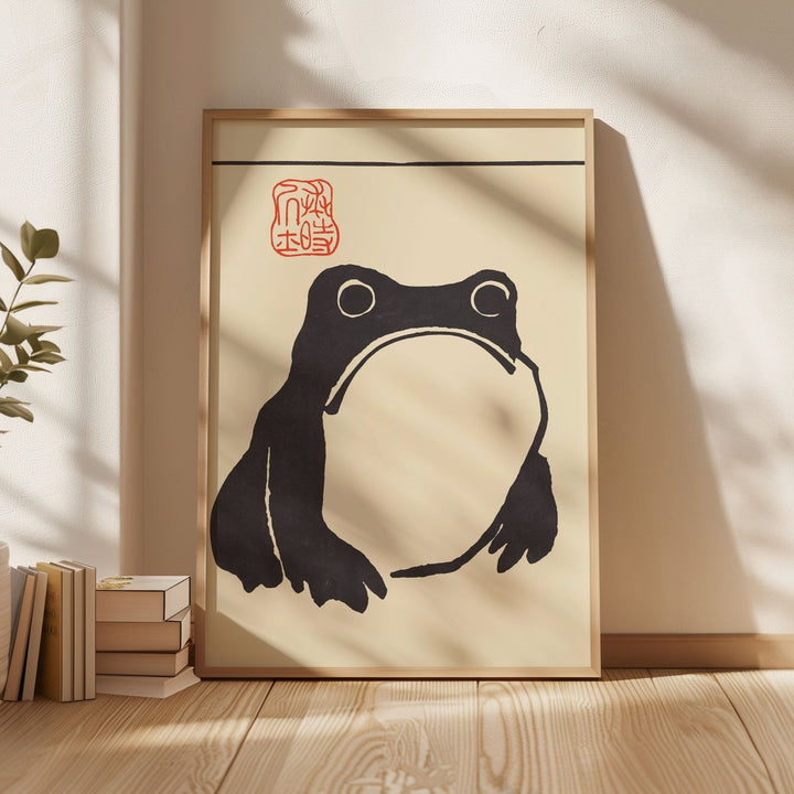 Japanese Frog Wall Prints by Matsumoto Hoji - Style My Wall