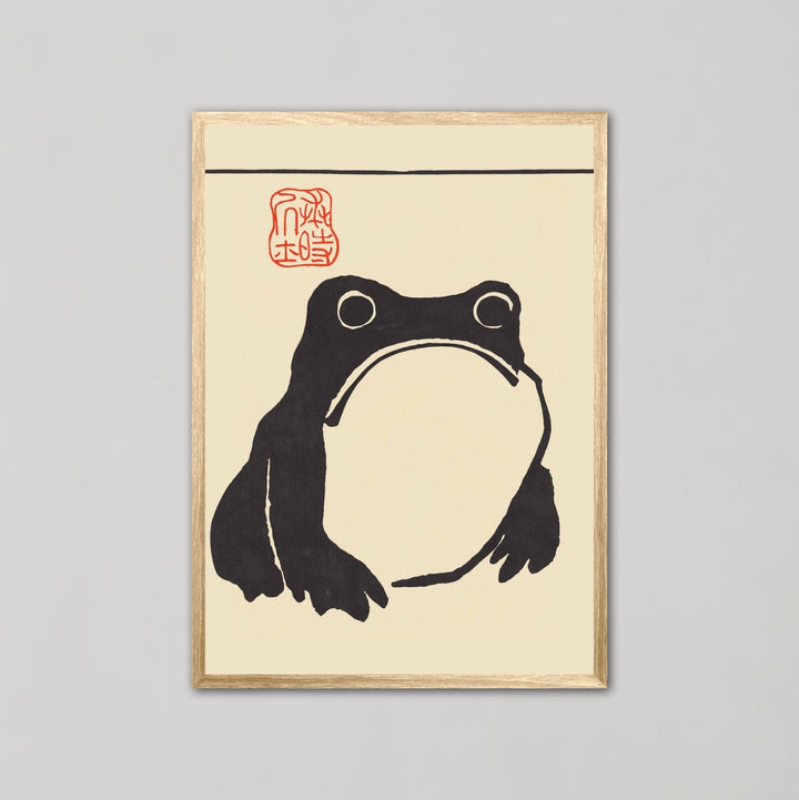 Japanese Frog Wall Prints by Matsumoto Hoji - Style My Wall