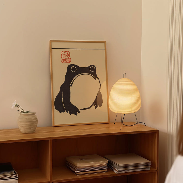 Japanese Frog Wall Prints by Matsumoto Hoji - Style My Wall