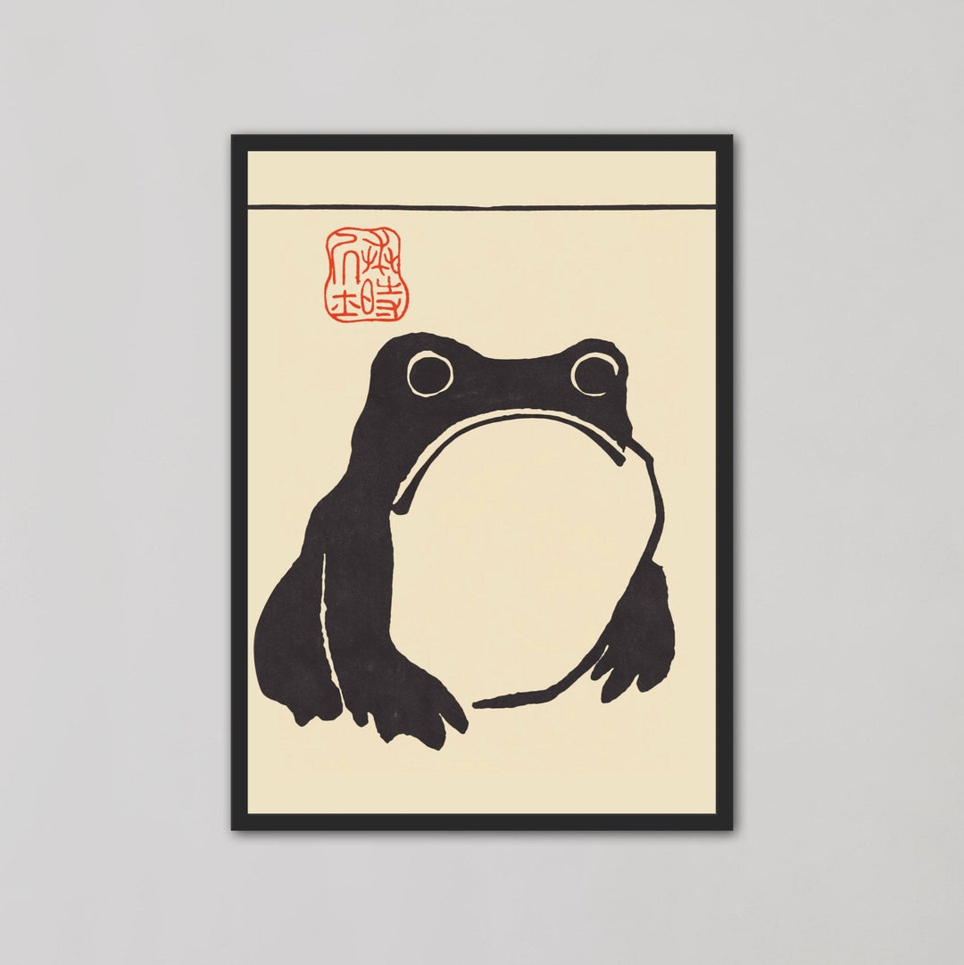 Japanese Frog Wall Prints by Matsumoto Hoji - Style My Wall