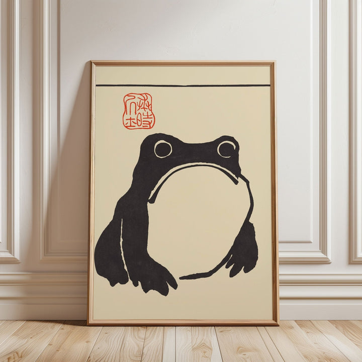 Japanese Frog Wall Prints by Matsumoto Hoji - Style My Wall