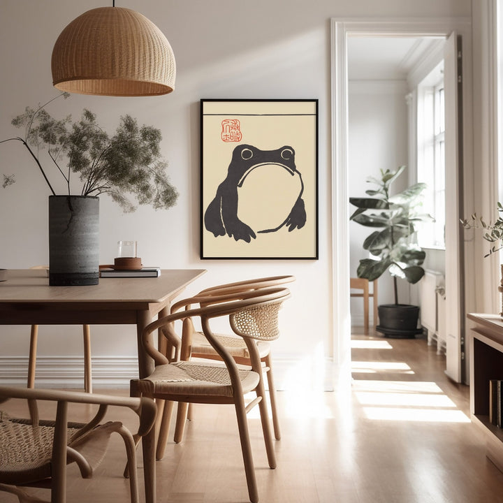 Japanese Frog Wall Prints by Matsumoto Hoji - Style My Wall