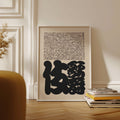 Japanese Script Wood Block by Ikko Tanaka