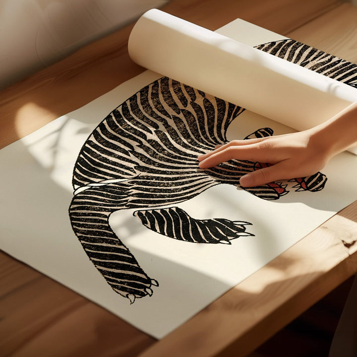 Japanese Tigers Pair - Style My Wall