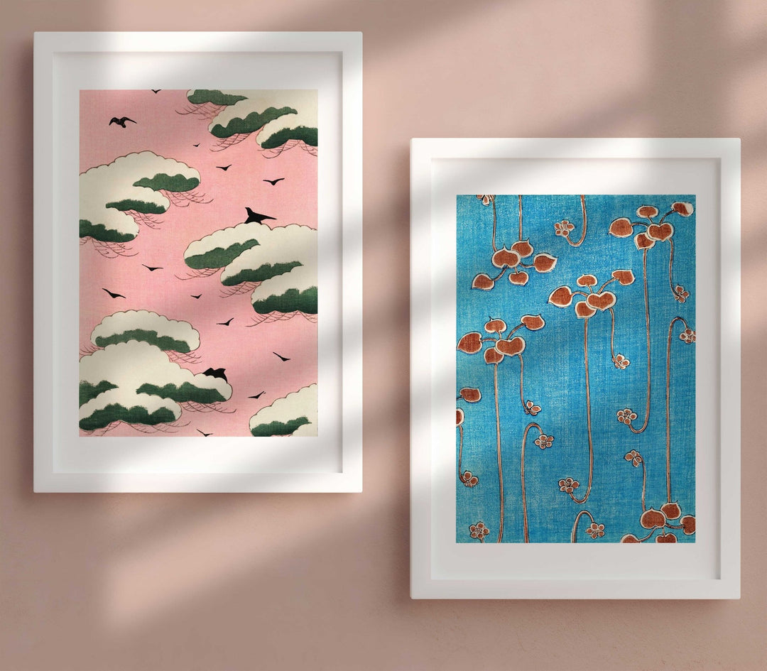 Japanese Wall Art Pair by Bijutsu Sekai - Style My Wall