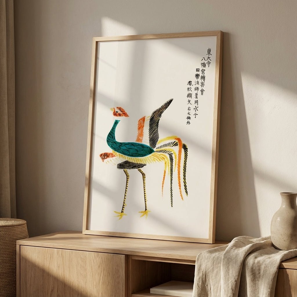 Japanese Wood Block Minamlistic Print by Taguchi Tomoki II wall - art - picture - poster