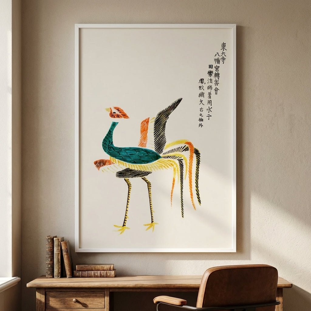 Japanese Wood Block Minamlistic Print by Taguchi Tomoki II wall - art - picture - poster