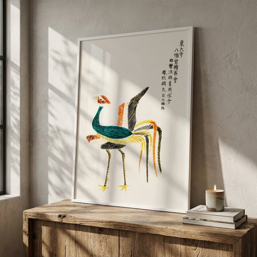 Japanese Wood Block Minamlistic Print by Taguchi Tomoki II wall - art - picture - poster