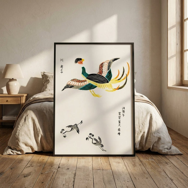 Japanese Wood Block Minamlistic Print by Taguchi Tomoki III wall - art - picture - poster