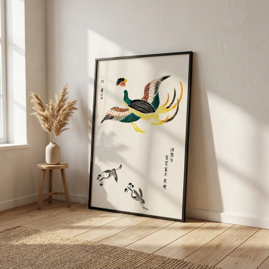 Japanese Wood Block Minamlistic Print by Taguchi Tomoki III wall - art - picture - poster
