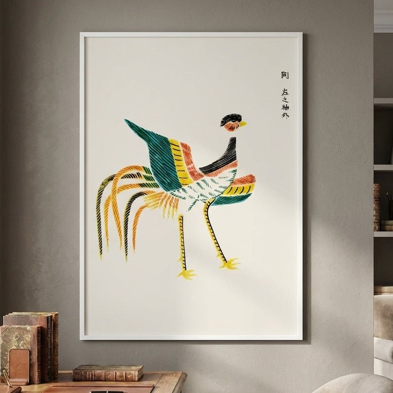 Japanese Wood Block Minamlistic Print by Taguchi Tomoki wall - art - picture - poster