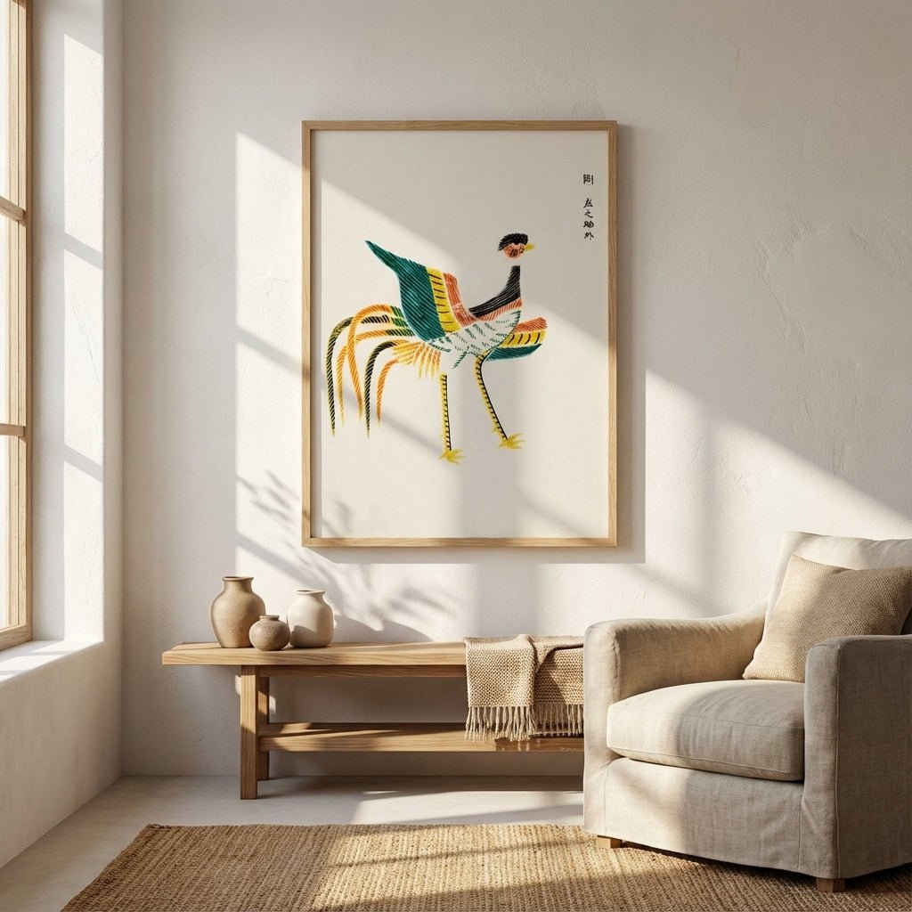 Japanese Wood Block Minamlistic Print by Taguchi Tomoki wall - art - picture - poster