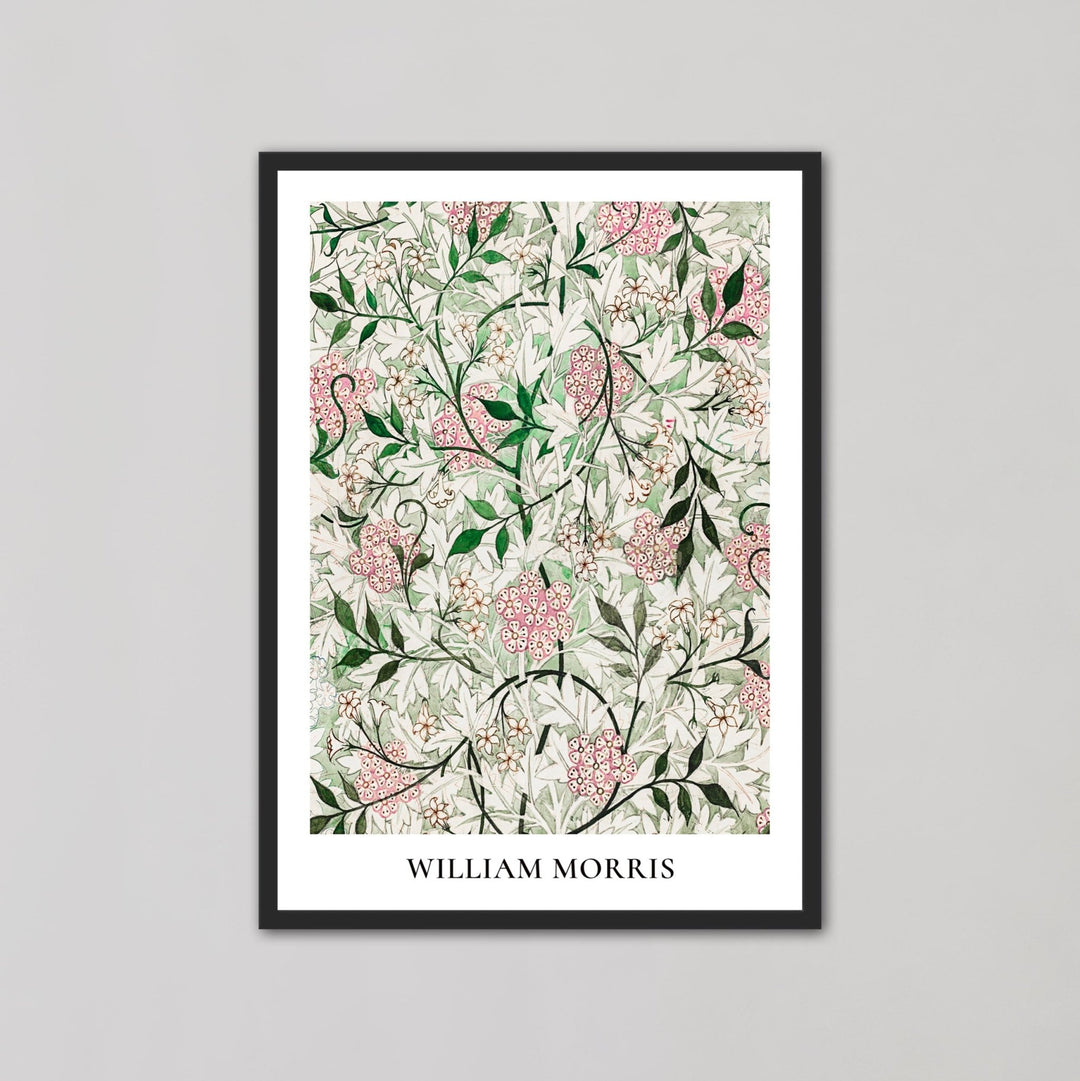 Jasmine Flowers Green & Pink by William Morris - Style My Wall